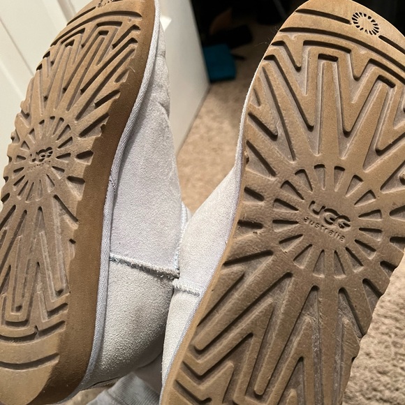 UGG- Women’s Mini Bailey Button Boot. Color: Zen Blue. Size - Women’s 8. - Picture 5 of 5